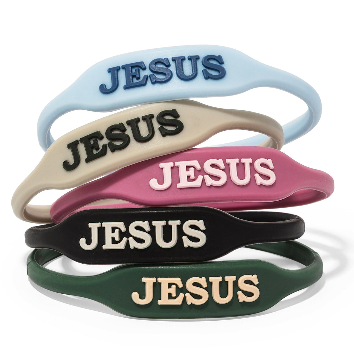 JESUS WristWords Bracelet - Midnight
