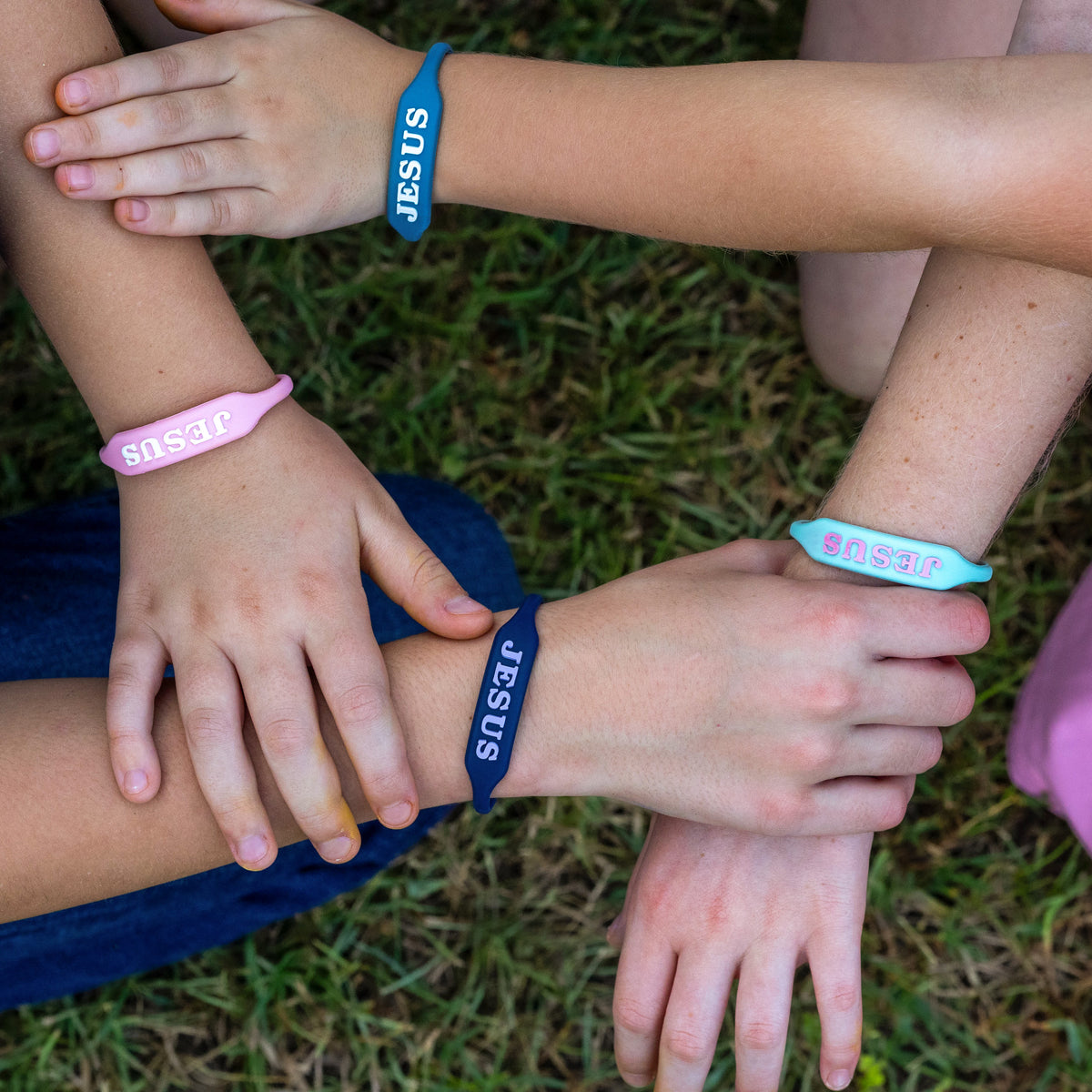 JESUS WristWords Bracelet - Bubblegum