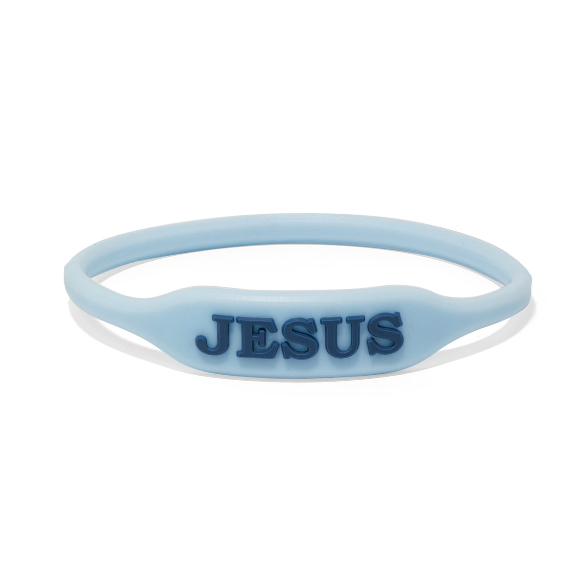 JESUS WristWords Bracelet - Sky Blue