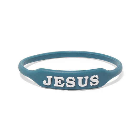 JESUS WristWords Bracelet - Deep Sea