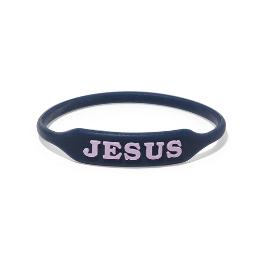 JESUS WristWords Bracelet - Indigo Bloom