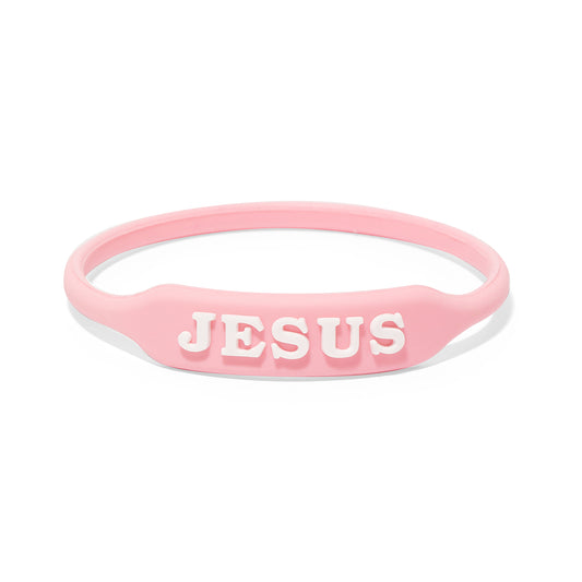 JESUS WristWords Bracelet - Bubblegum